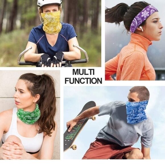 TIGERGRESS stripe neck gaiter - Picture 2 of 6